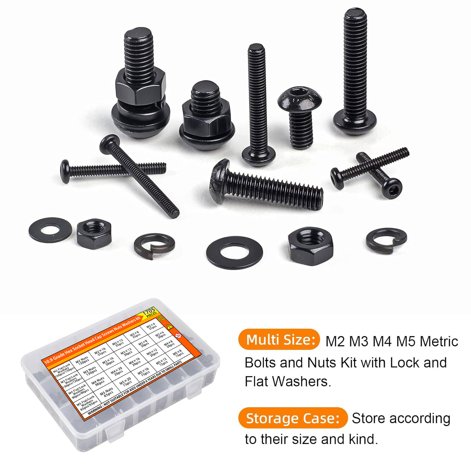 1705PCS Hex Button Head Screw  – обзор и цена Woodworking Shops