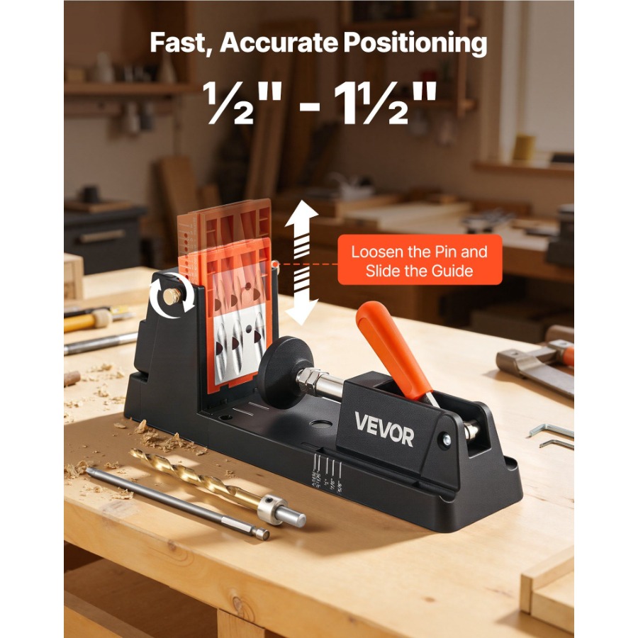 Pocket Hole Jig Kit 1/2 to 1-1 – обзор и цена Woodworking Kit