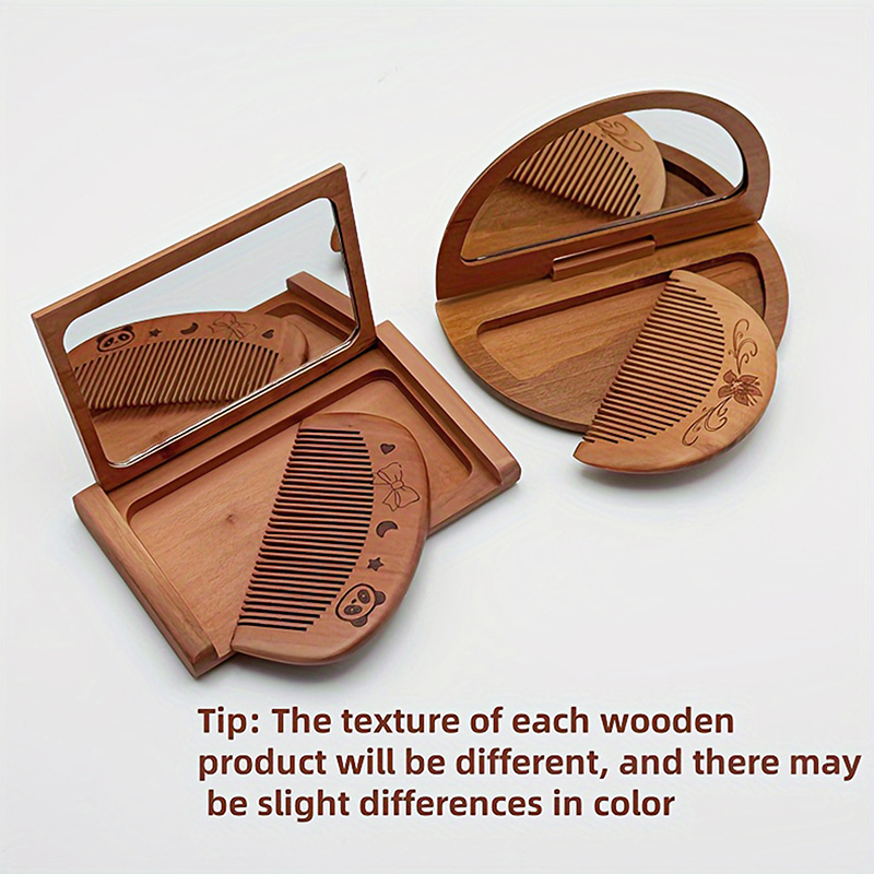 Mini Vintage Makeup Mirror Pea – обзор и цена Woodworking Women