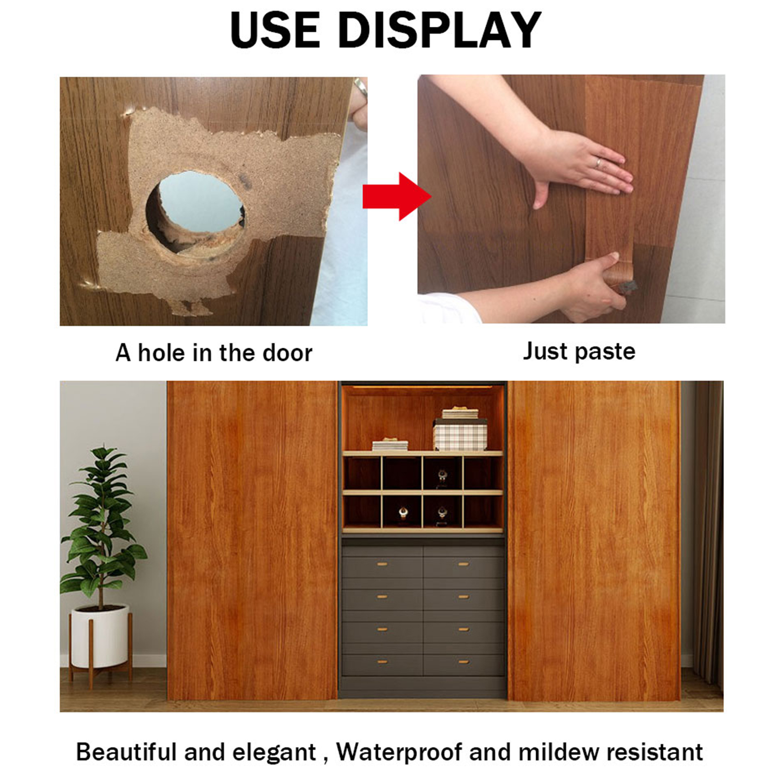Wood Grain Tape | Repair Tape  – обзор и цена Xfasten Woodworking Tape