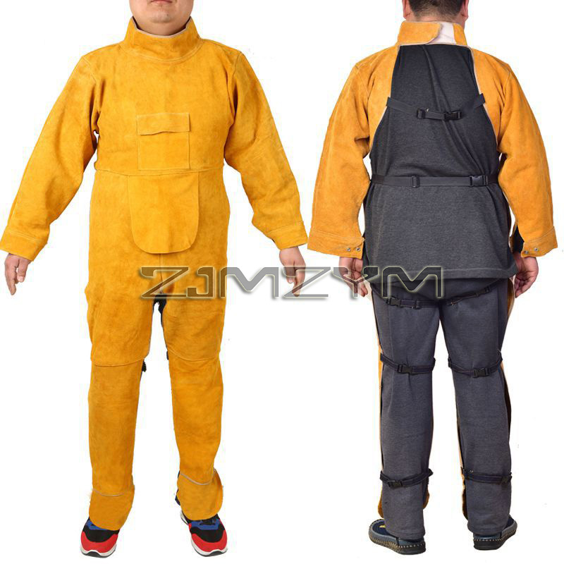 Cowhide Leather Welding Suit W – обзор и цена Woodworking Apron