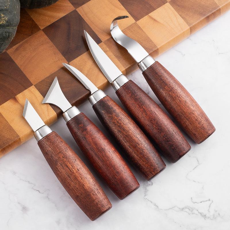 New 5pcs Tools For Wood Carvin – обзор и цена Woodworking Knives