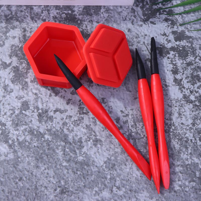 1Set Silicone Glue Brush Kit W – обзор и цена Woodworking Glue Roller