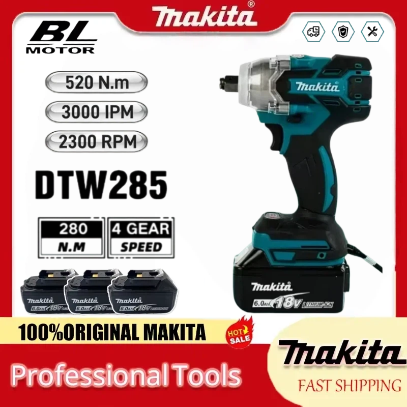 Makita DTW285 320N.M Impact El – обзор и цена Woodworking Essential Tools