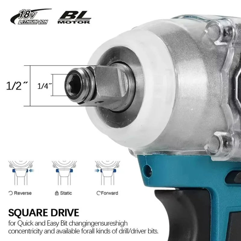 Makita DTW285 320N.M Impact El – обзор и цена Woodworking Essential Tools